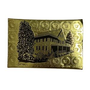 Tyson Wheeler Funeral Home Rockville MD Vintage Large Embossed Matchbook